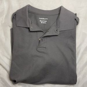 Croft & Barrows Gray Men's Polo Size Medium